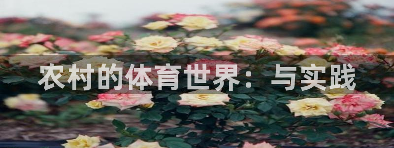 77体育：农村的体育世界：与实践